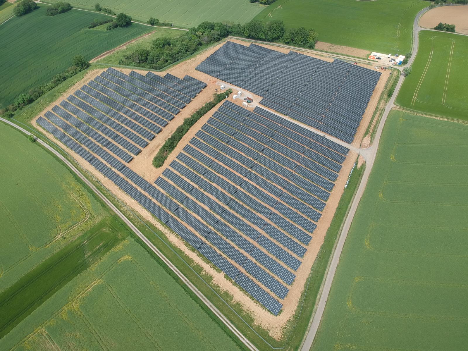 MVV und Juwi nehmen Solarpark Osterburken in Betrieb